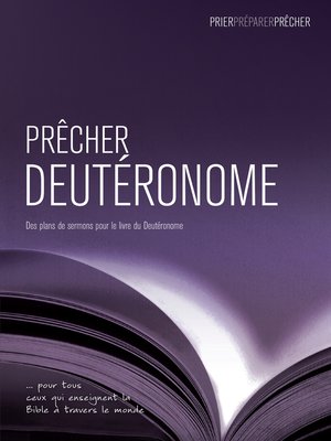 cover image of Prêcher Deutéronome